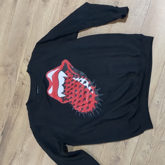 the Rolling Stones Tops - THE ROLLING STONES WOMEN’S CREW NECK SWEATSHIRT size XXL